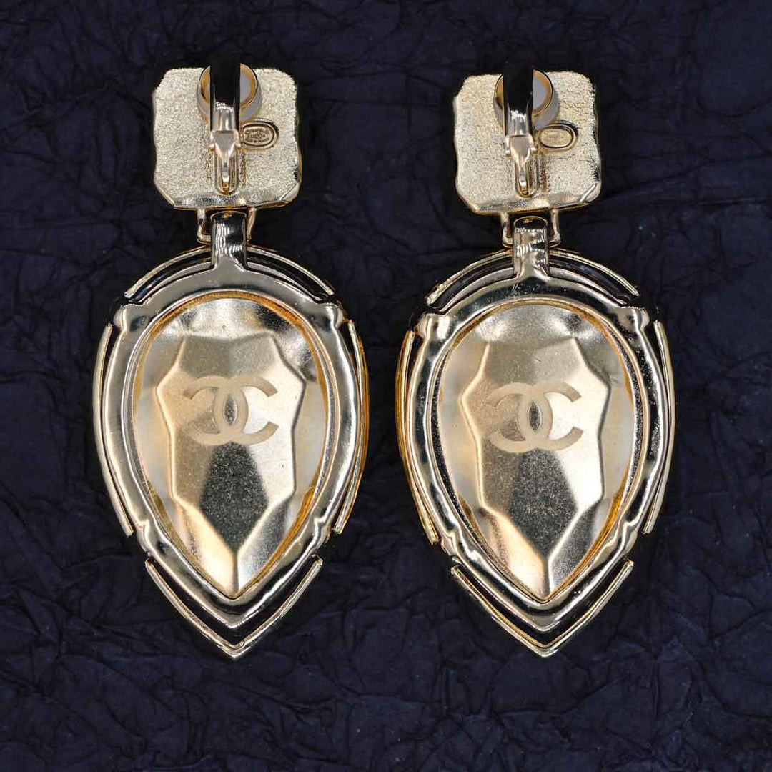 Chanel Tear Drop Earring