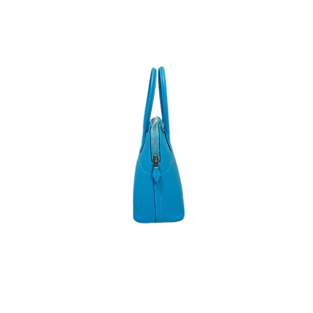 Hermes Bolide 27cm Epsom Blue De Nord