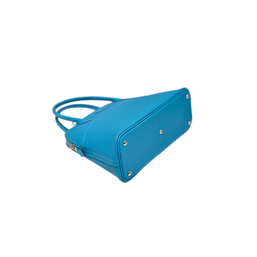 Hermes Bolide 27cm Epsom Blue De Nord