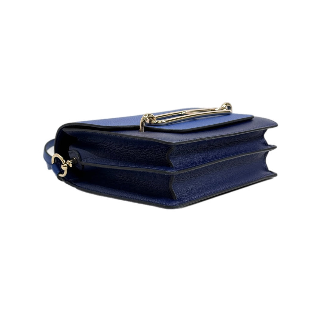 Hermes Roulis  Mini Blue Sapphire/Blue France