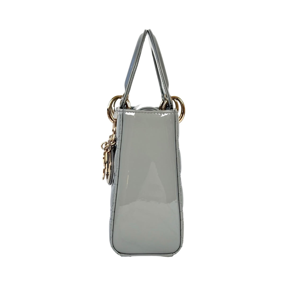 Dior Grey Lady Dior Small Bag