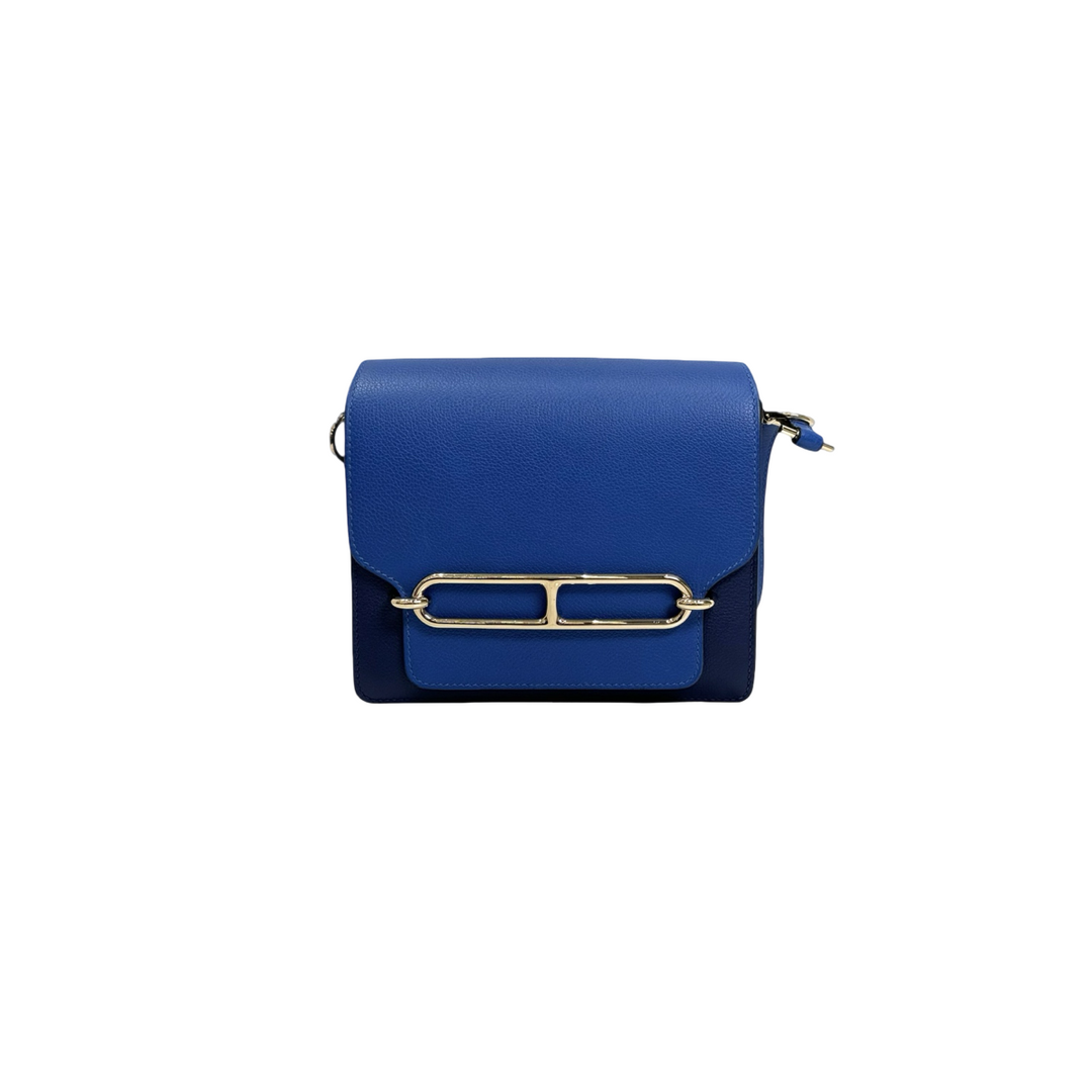 Hermes Roulis  Mini Blue Sapphire/Blue France