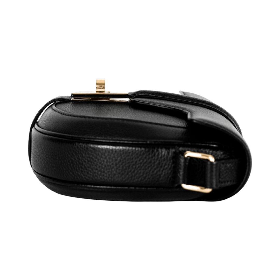 Celine Sac 16 Black Calfskin Shoulder Bag Black