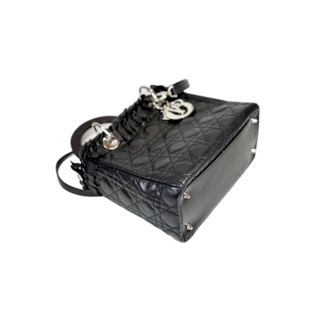 Dior Lady Dior Medium Black Bag