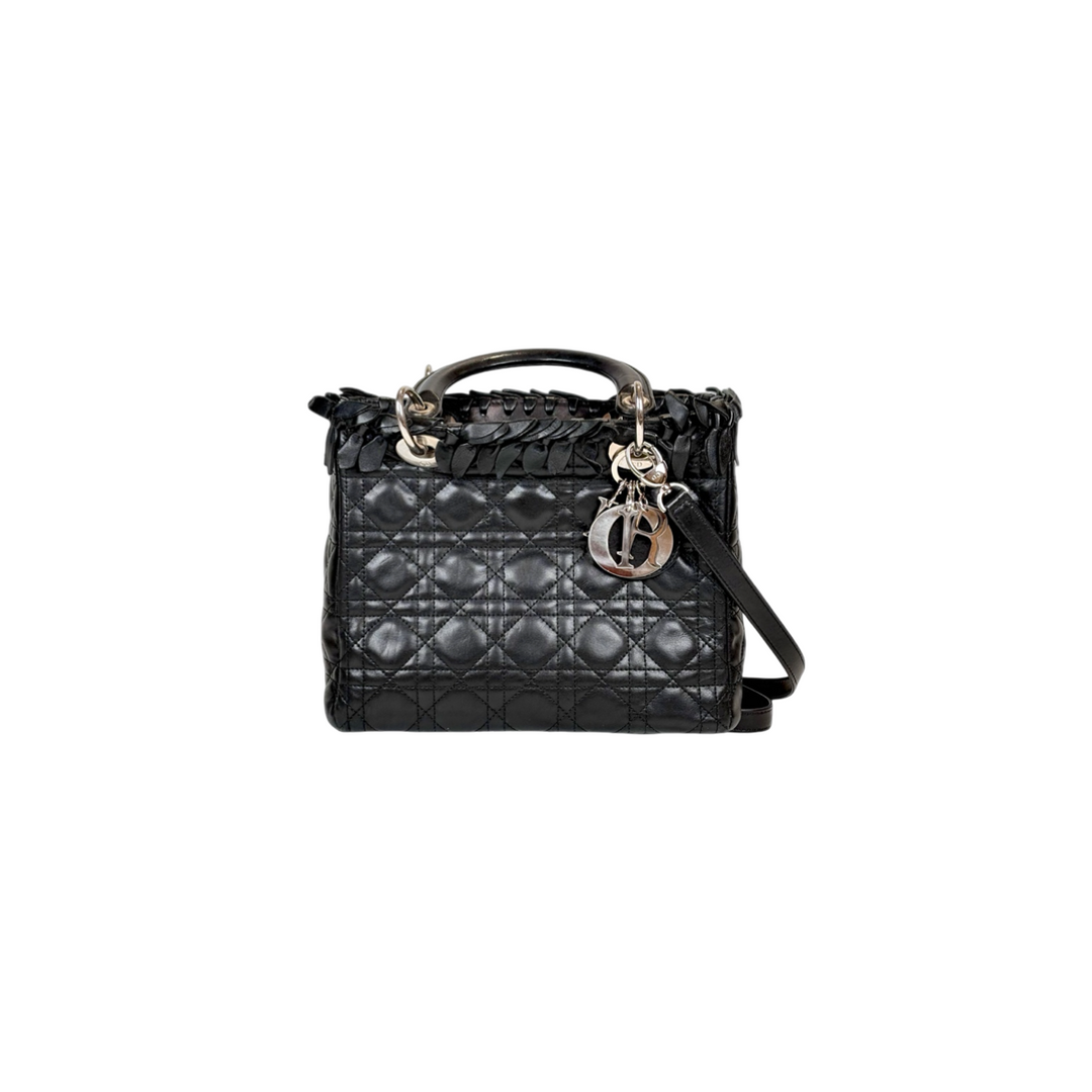 Dior Lady Dior Medium Black Bag