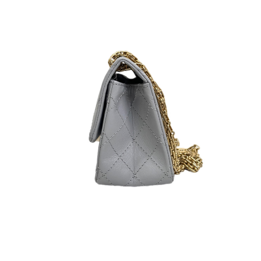 Chanel Reissue Mini Grey Calfskin Bag