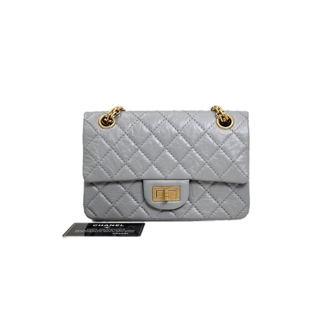 Chanel Reissue Mini Grey Calfskin Bag