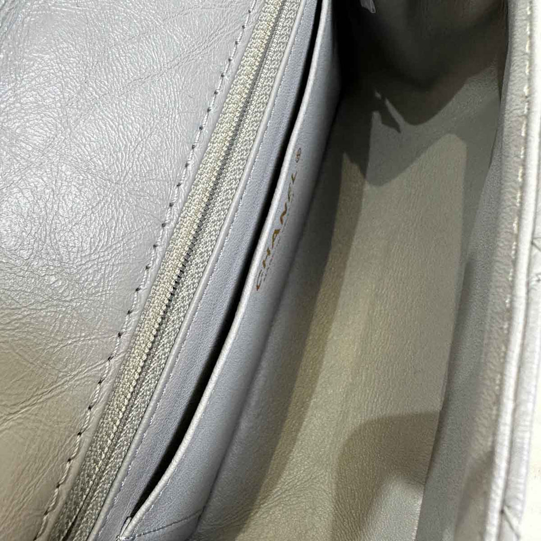 Chanel Reissue Mini Grey Calfskin Bag