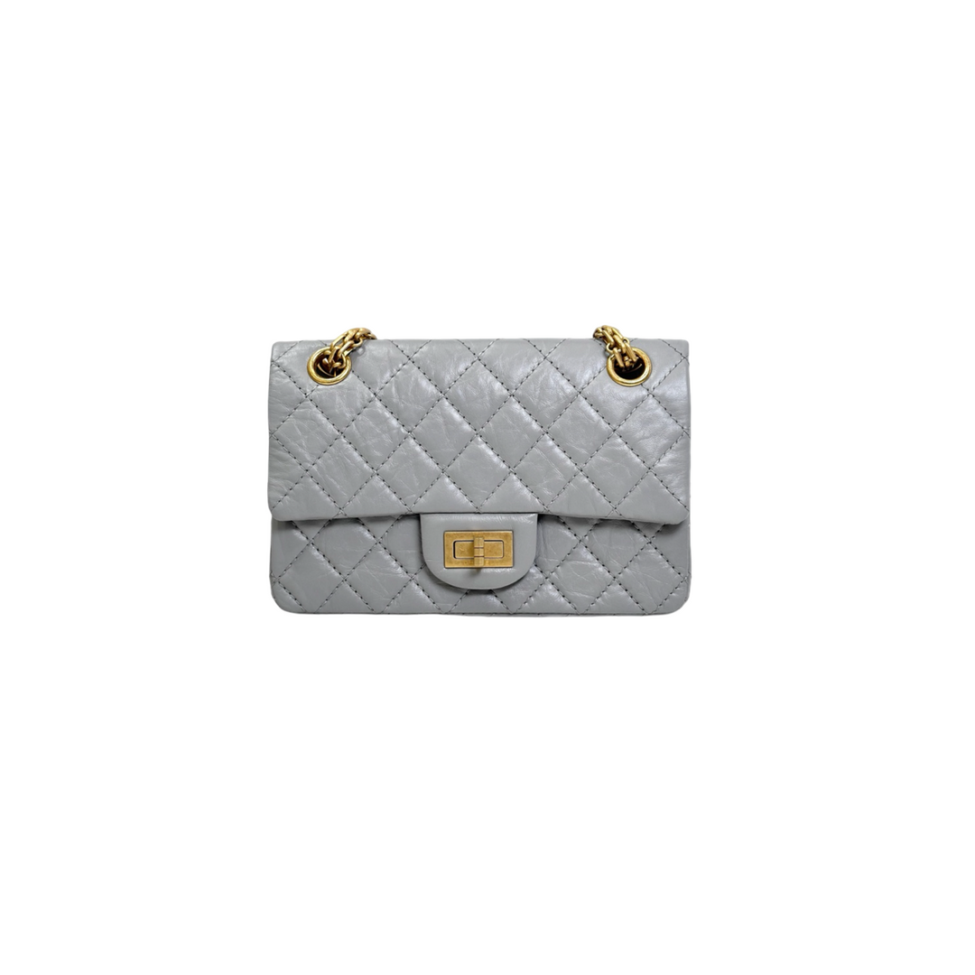 Chanel Reissue Mini Grey Calfskin Bag