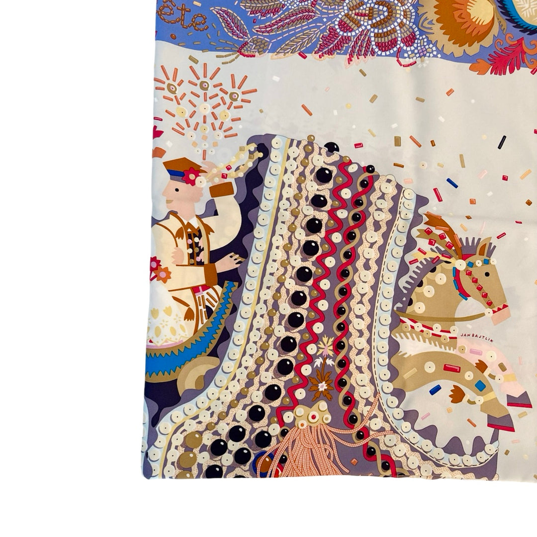 Hermes Silk Scarf 90cm
