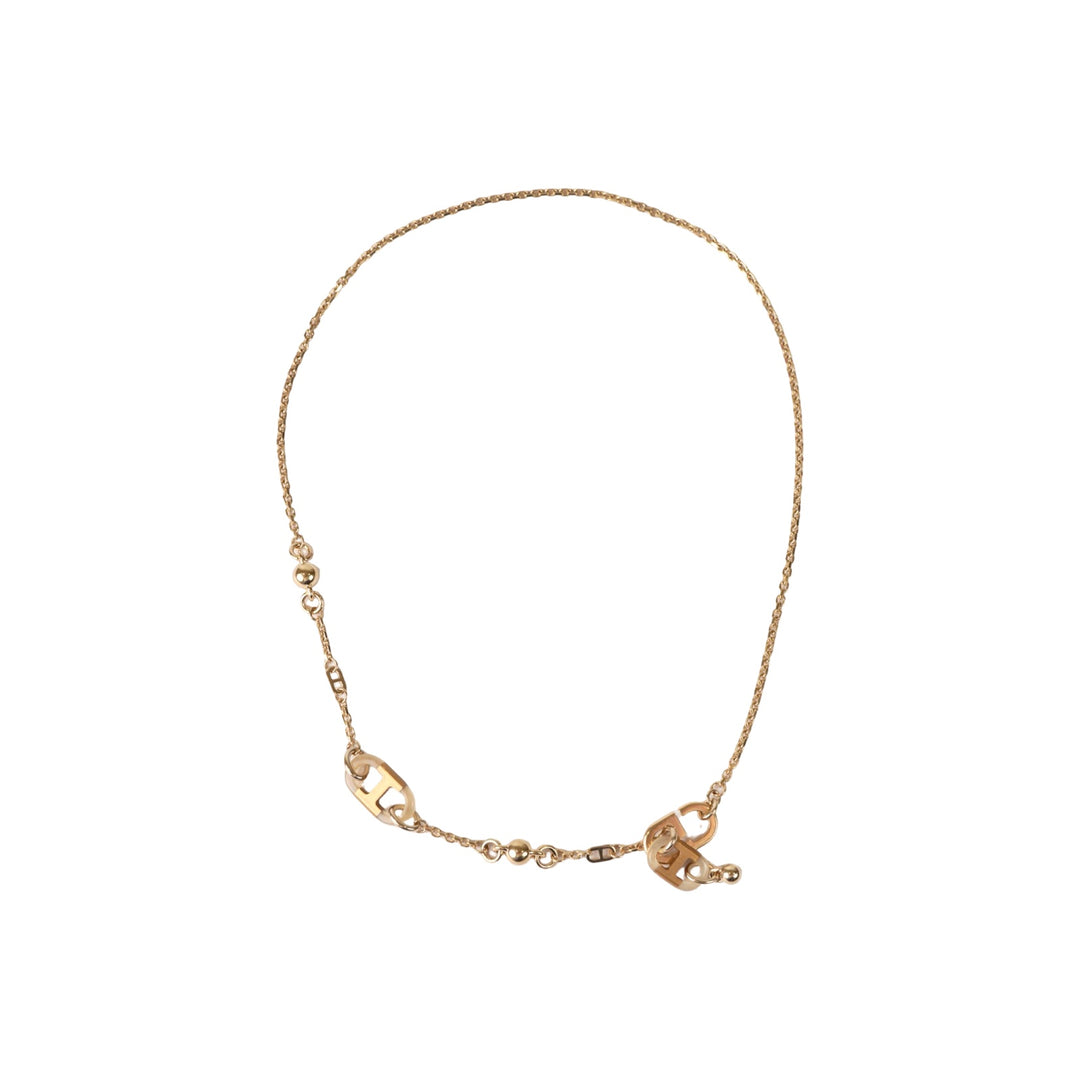 Hermes Sur Mer Corne de Buffle & Permabra Necklace PM