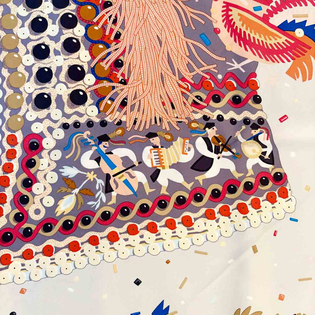 Hermes Silk Scarf 90cm