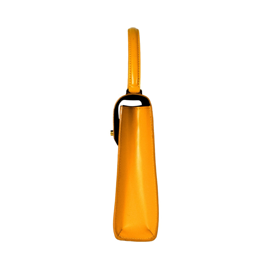 Louis Vuitton Yellow Malesherbes Epi Top Handle Bag