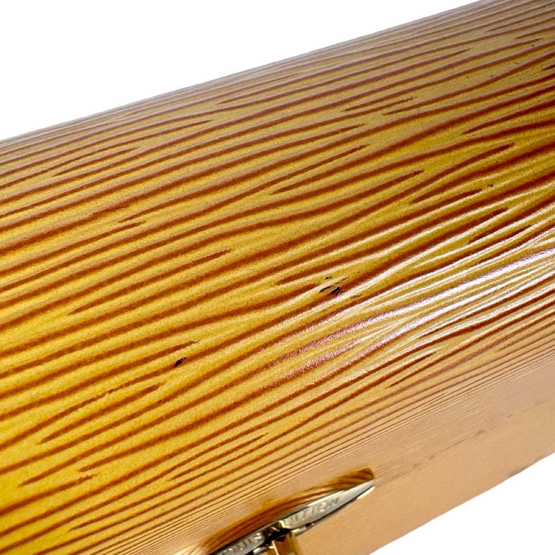 Louis Vuitton Yellow Malesherbes Epi Top Handle Bag