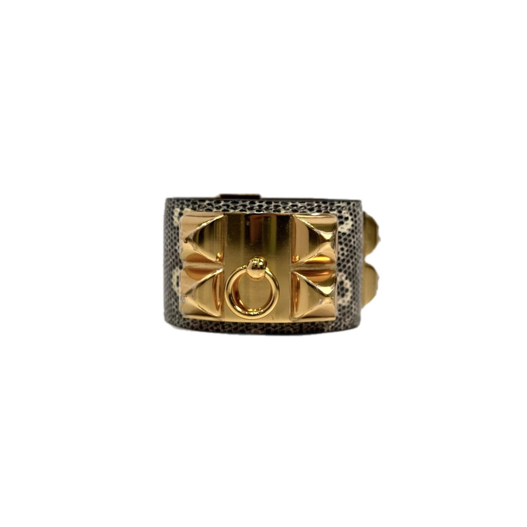Hermes Lizard CDC Bracelet S