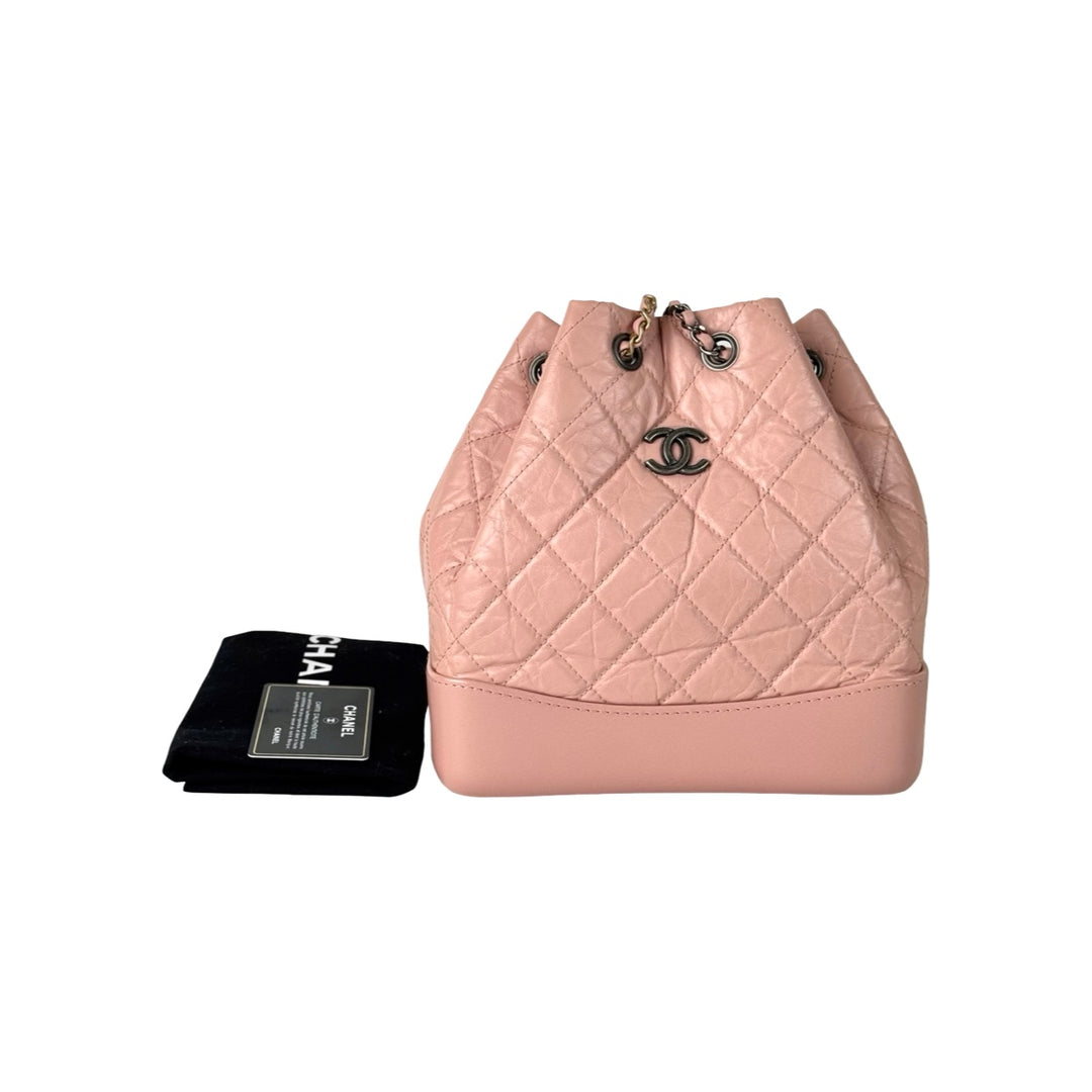 Chanel Pink Gabrielle Backpack Bag