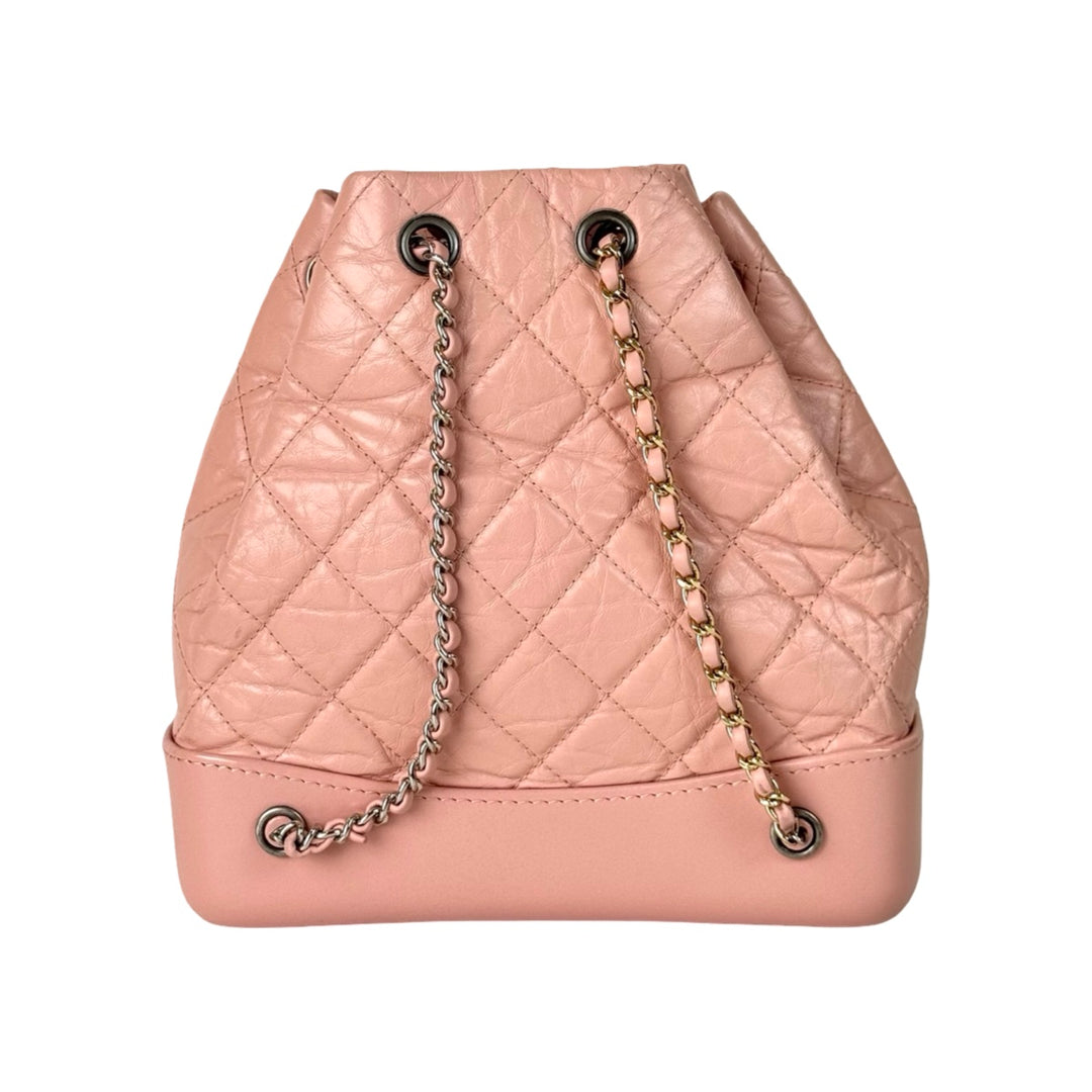 Chanel Pink Gabrielle Backpack Bag