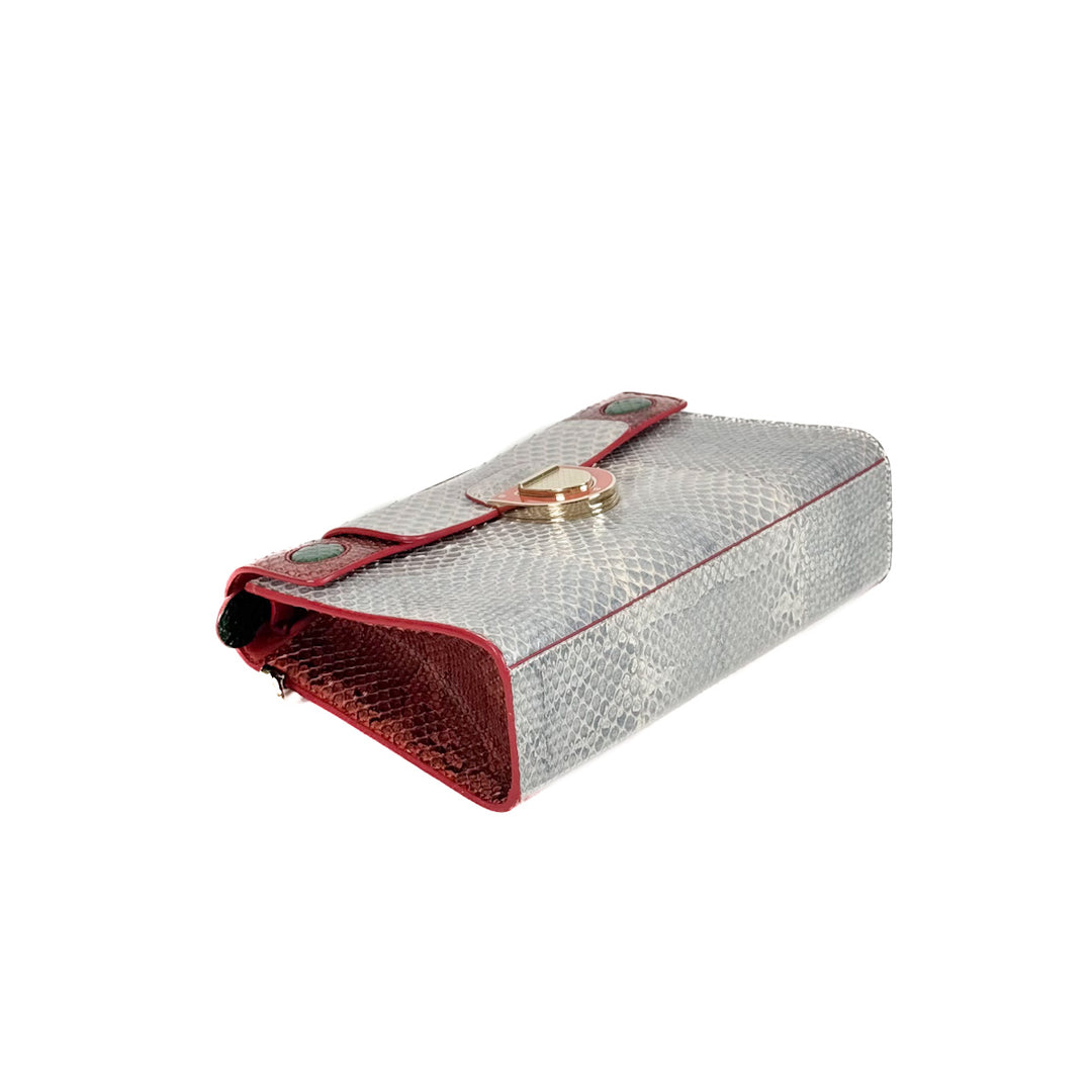 Dior Multicolor Watersnake Leather Diorever Bag