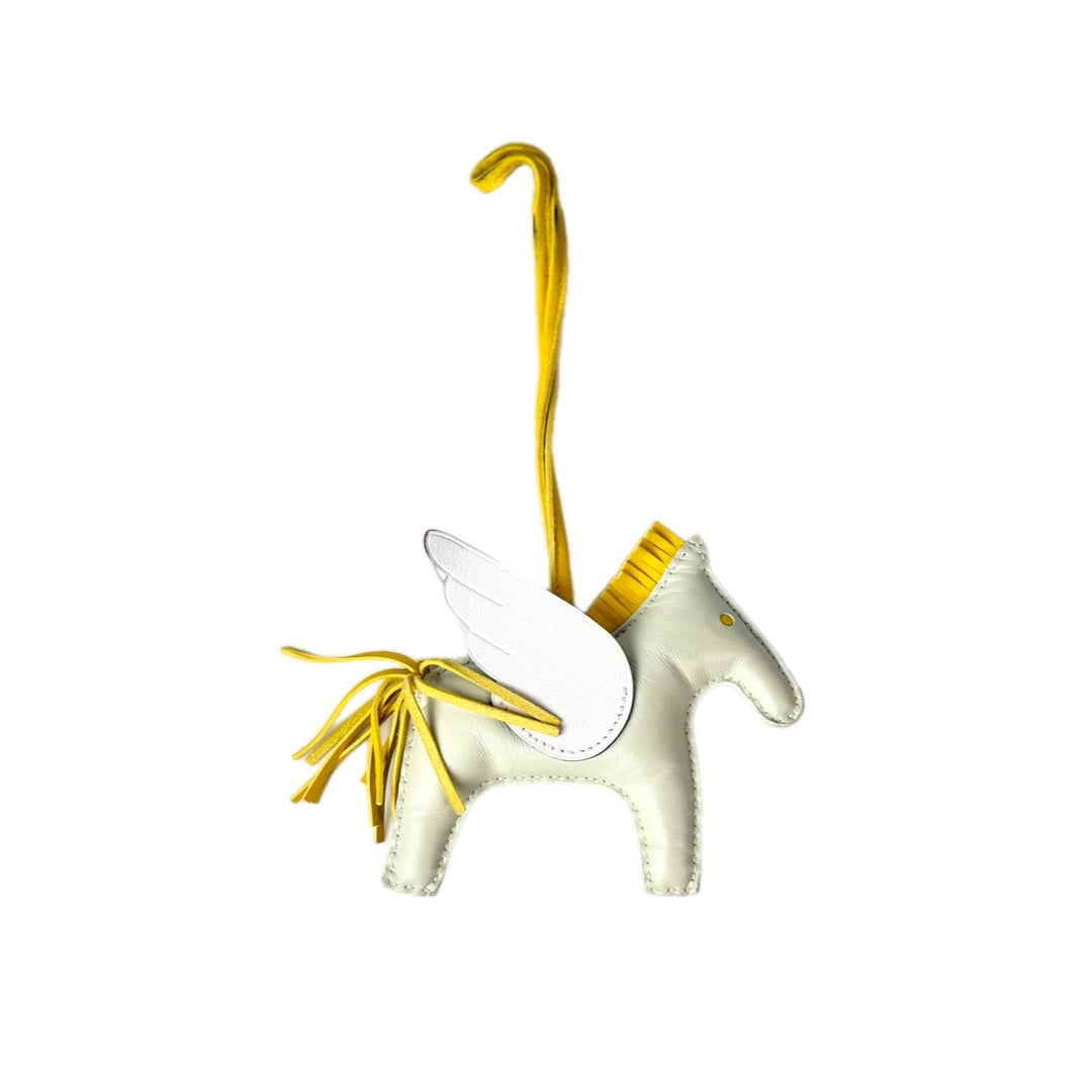 Hermes Lime Green Rodeo Pegase Mm