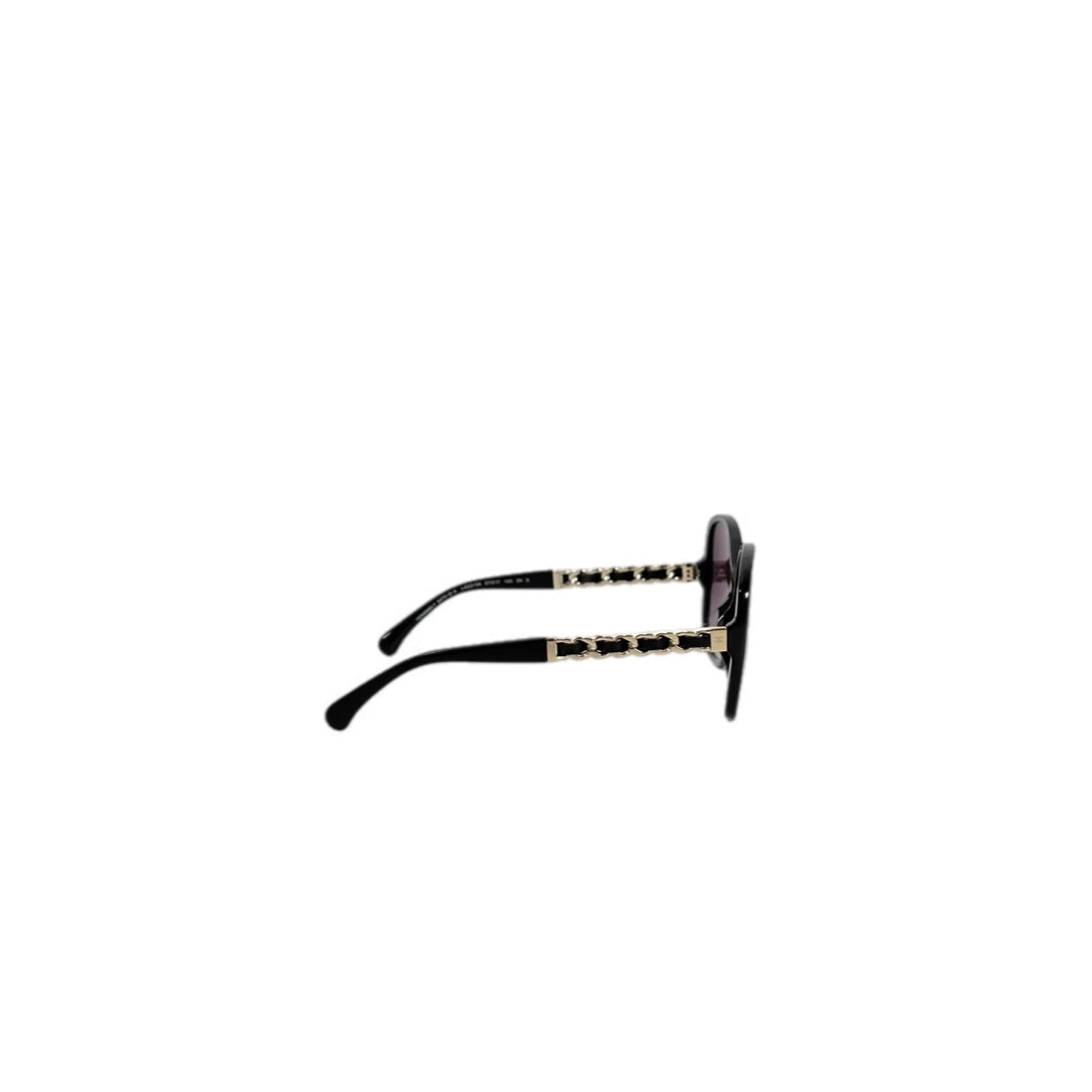 Chanel Black Gold Sunglasses
