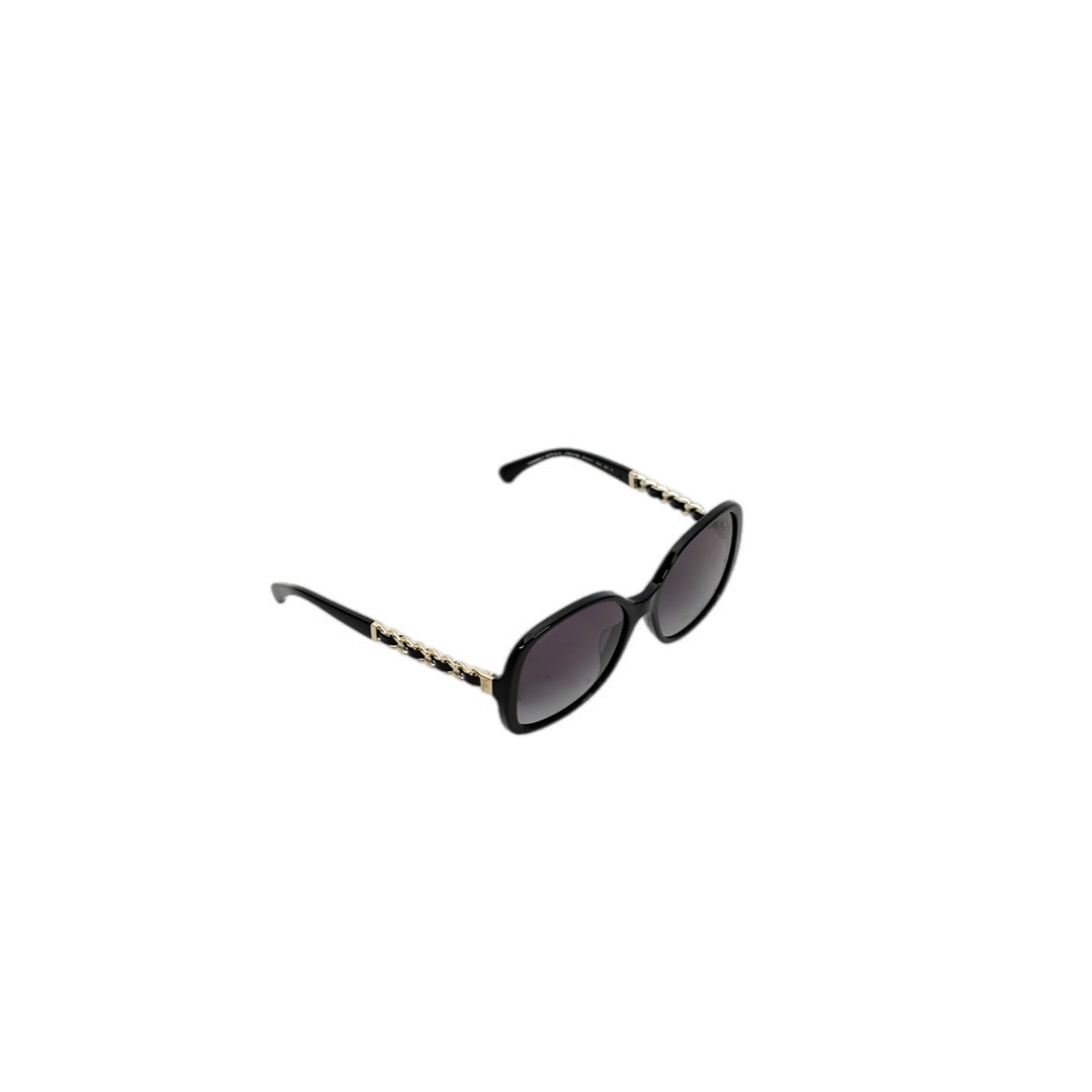 Chanel Black Gold Sunglasses