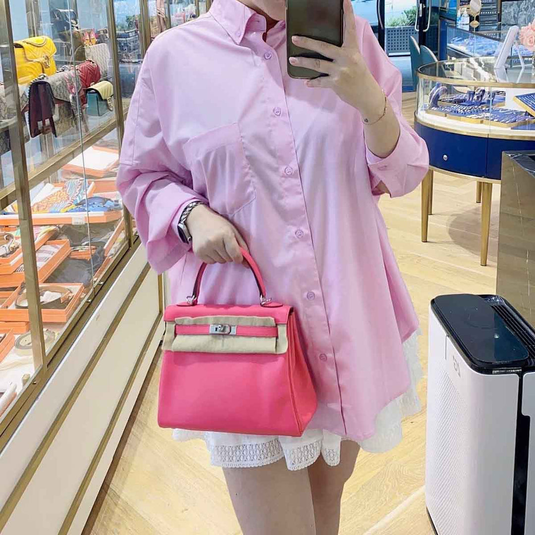 Hermes Pink Kelly 25