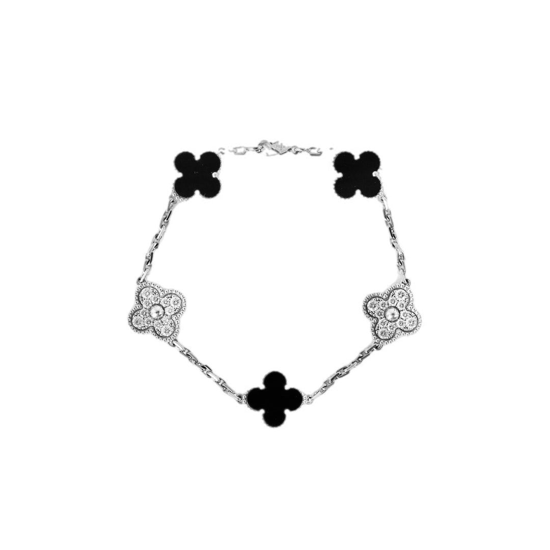 VCA Alhambra  Bracelet Black Diamond