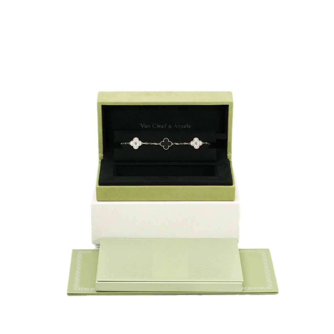 VCA Alhambra  Bracelet Black Diamond