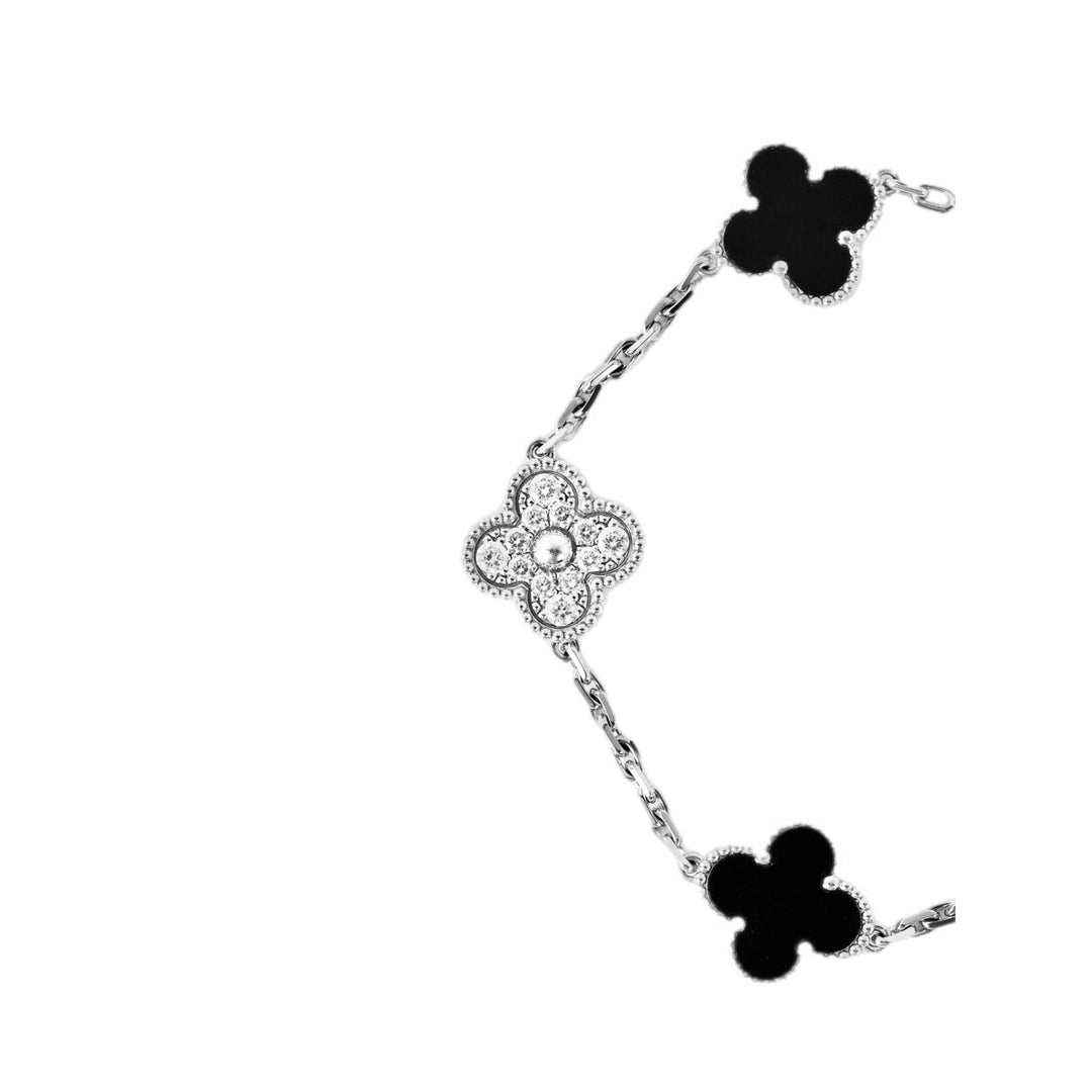 VCA Alhambra  Bracelet Black Diamond