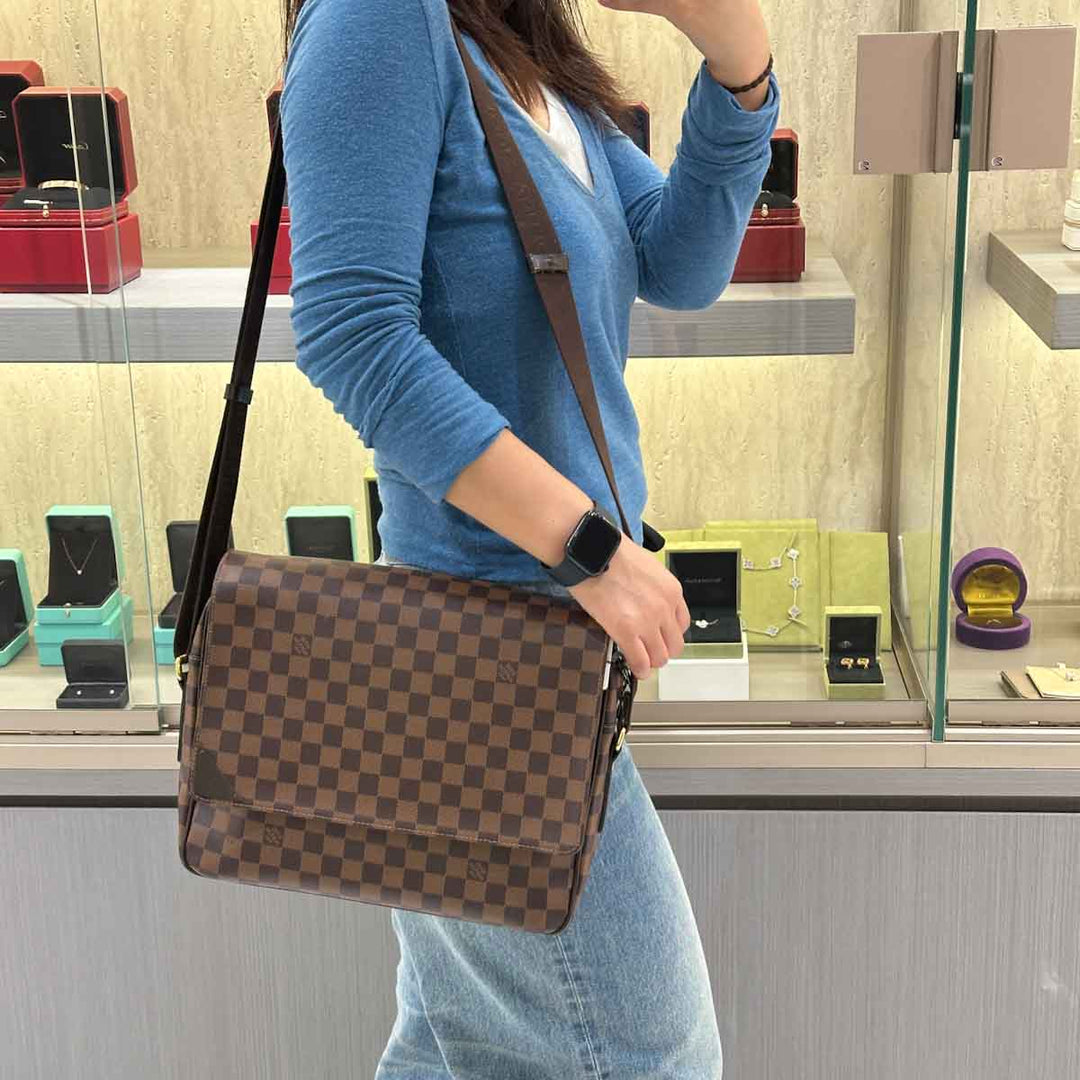 Louis Vuitton Brown Messenger Bag