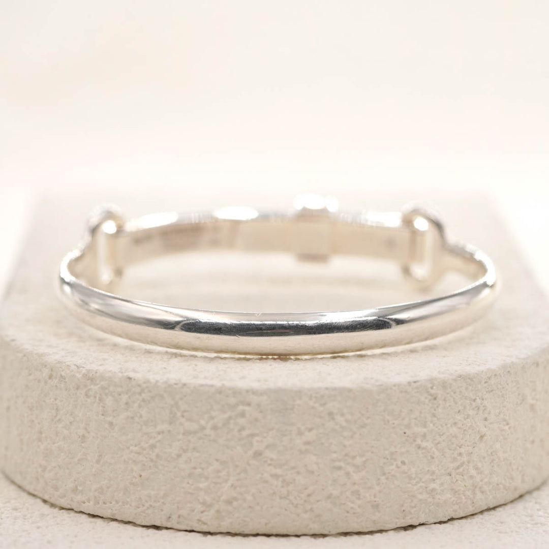 Hermes Silver Bracelet LG