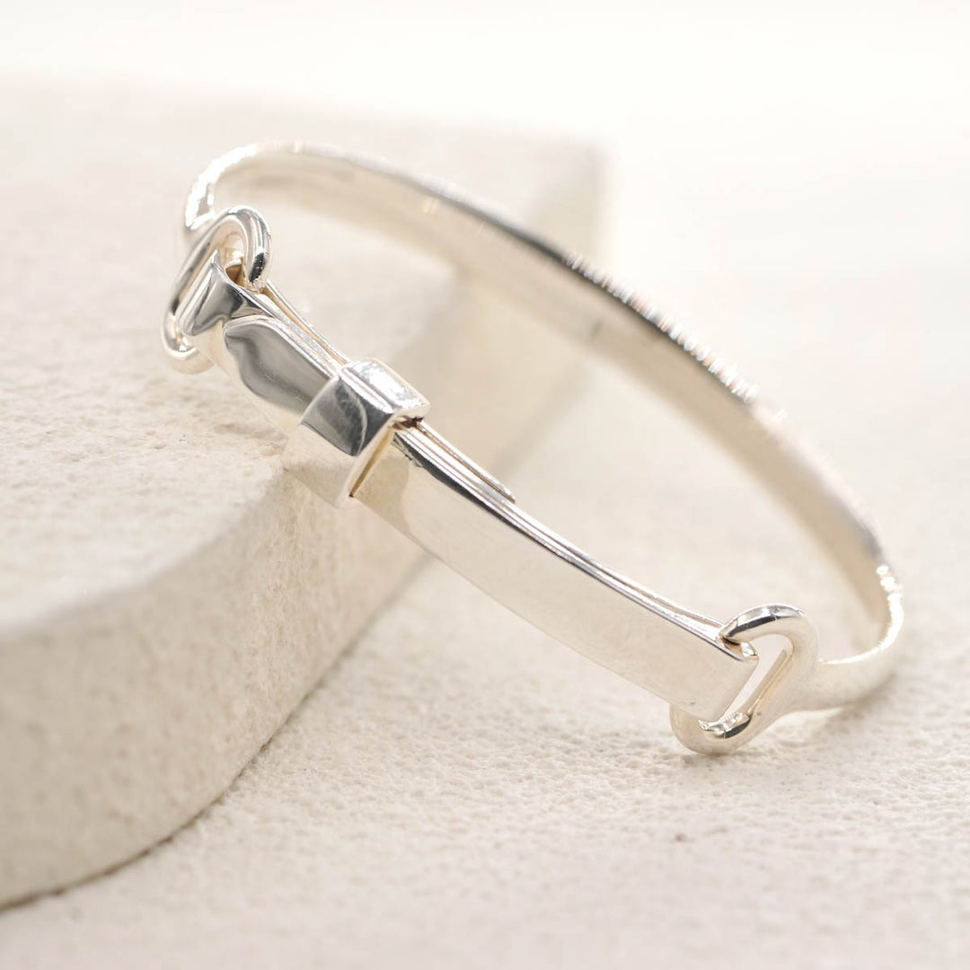 Hermes Silver Bracelet LG