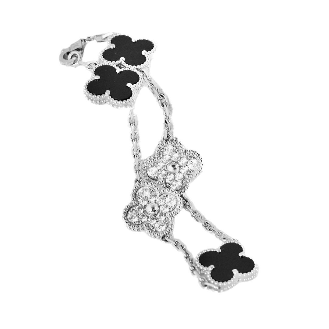 VCA Alhambra  Bracelet Black Diamond