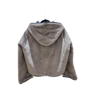 Hermes Gris Aubere  Alpaga Wool Jacket #34