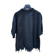 Balenciaga Cropped T-Shirt Black L