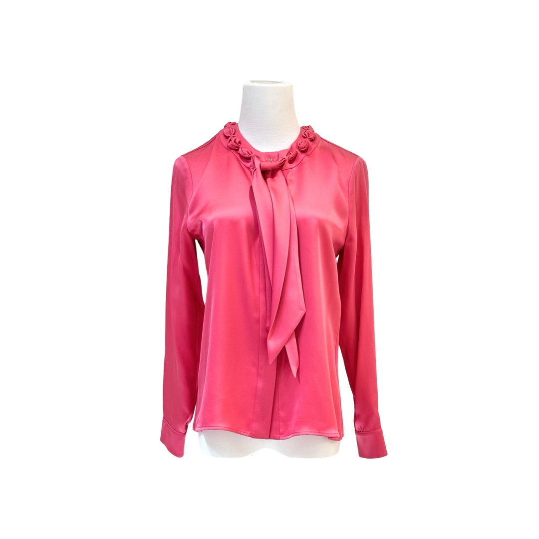 Chanel Silk Pink Blouse #34
