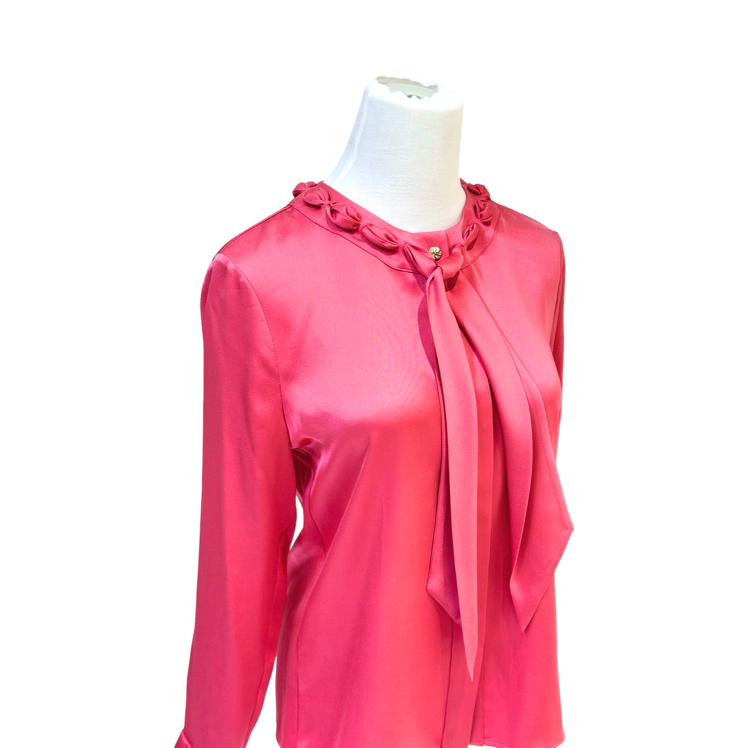 Chanel Silk Pink Blouse #34