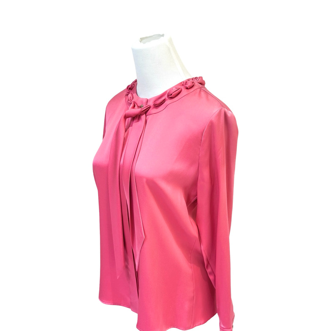 Chanel Silk Pink Blouse #34