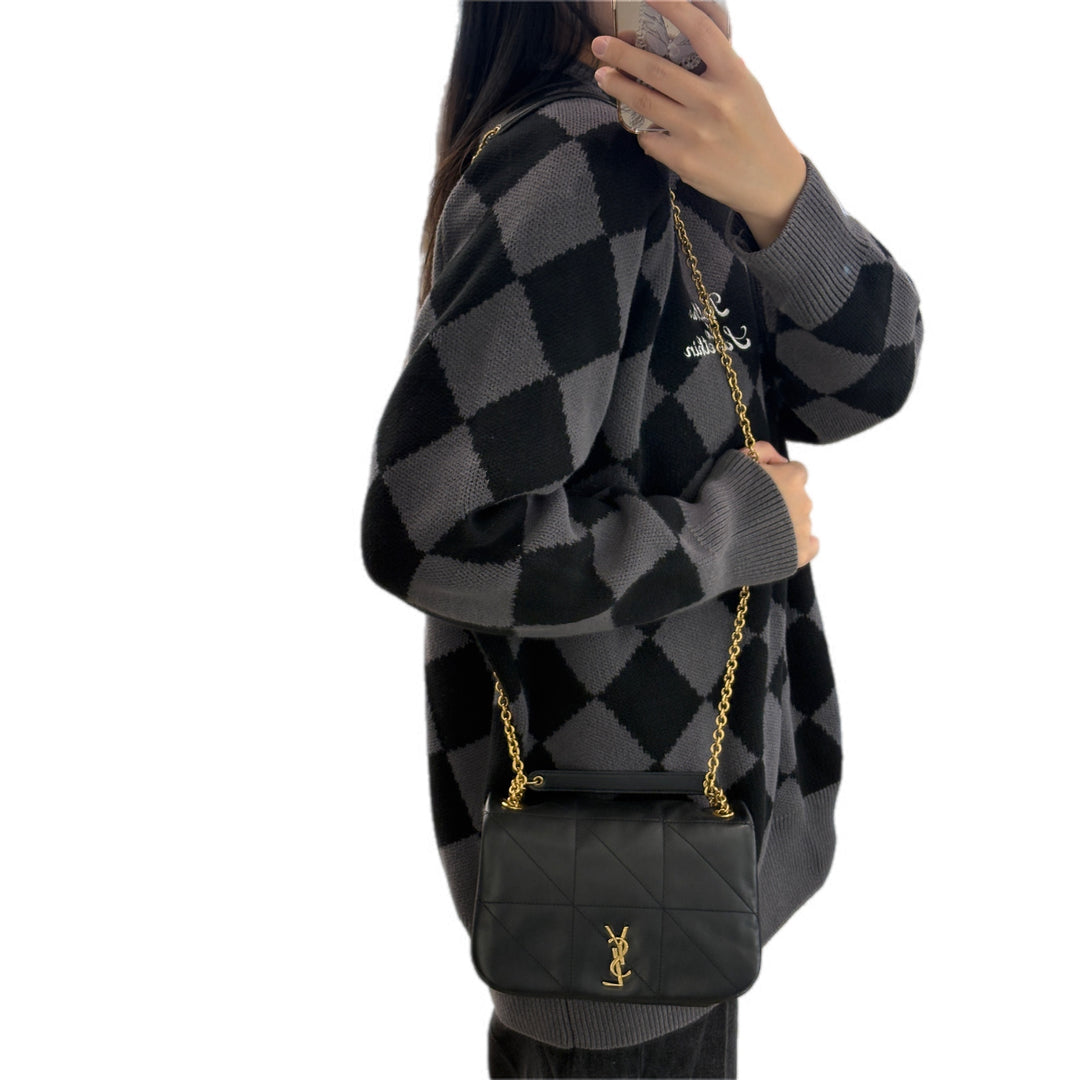 YSL Black Mini Jamie 4.3 Shoulder Bag
