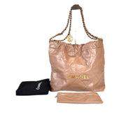 Chanel 22 Small Cream Bag