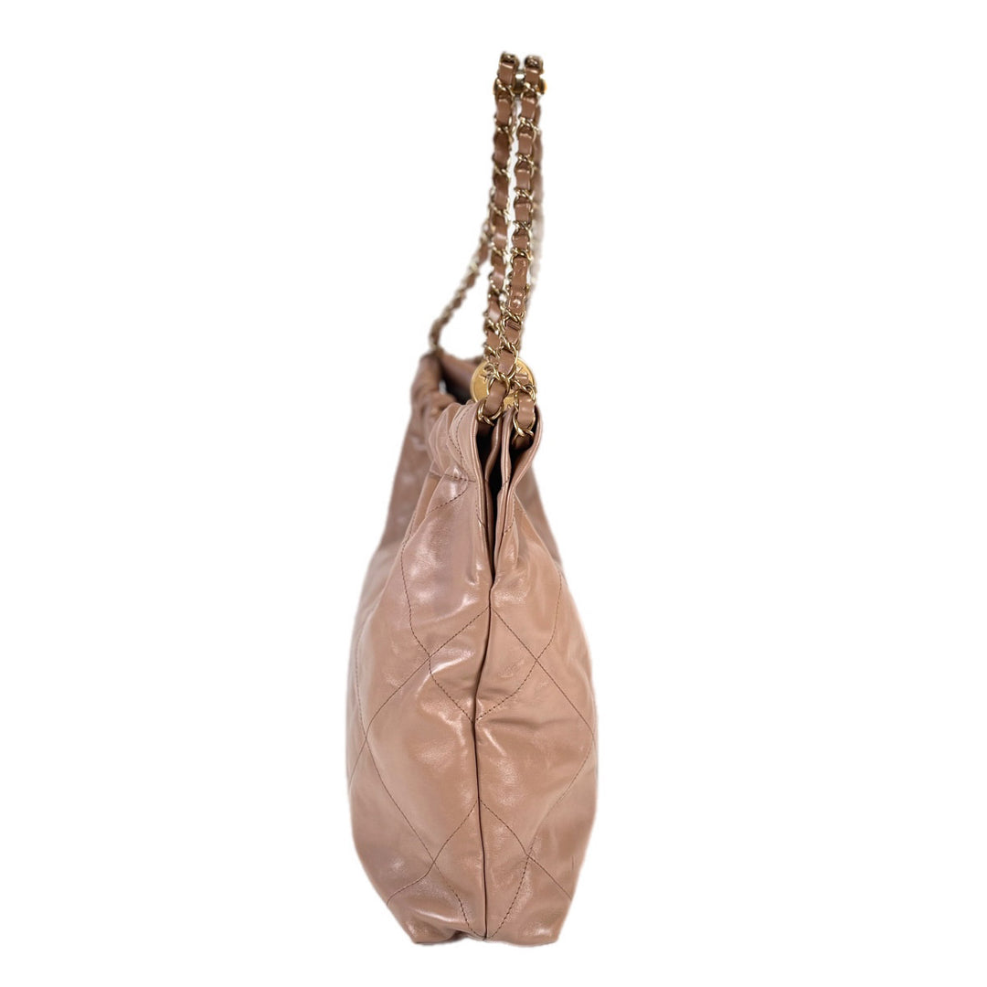 Chanel 22 Small Cream Bag