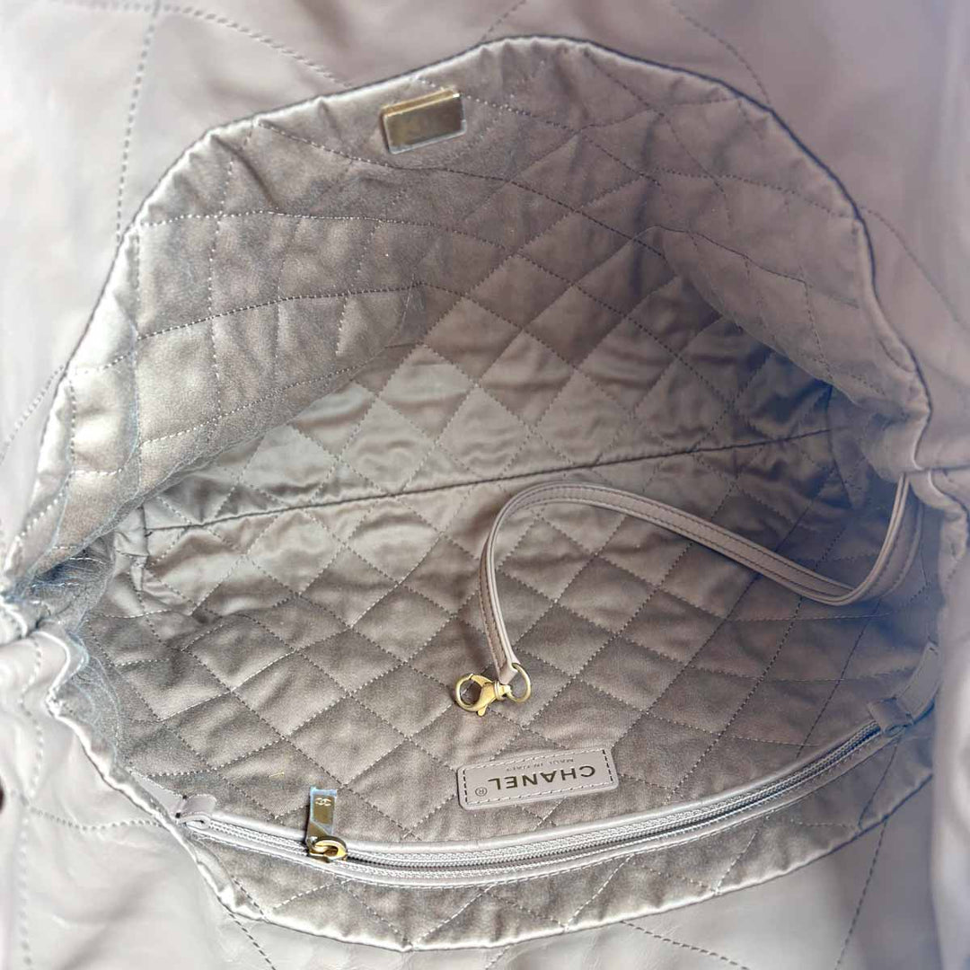 Chanel 22 Small Cream Bag