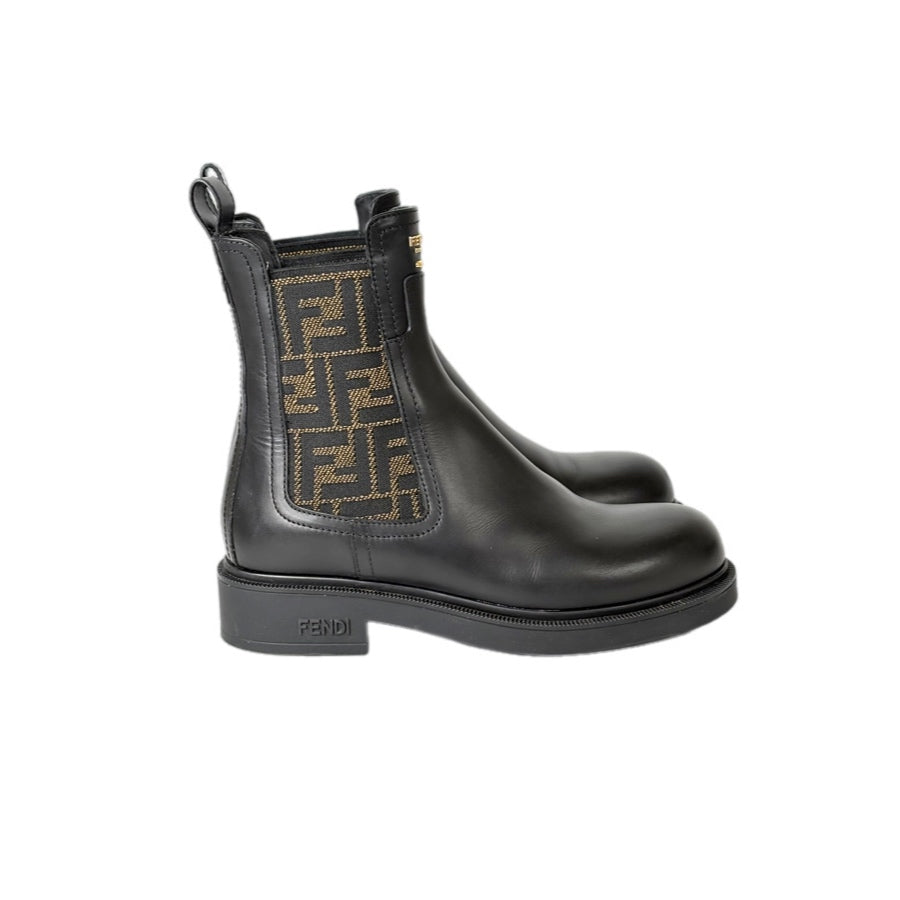 Fendi Filo Black Boots #38