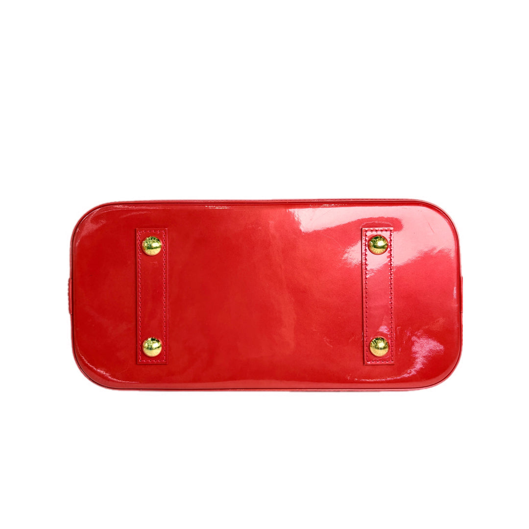 Louis Vuitton Alma Pm Bag Red
