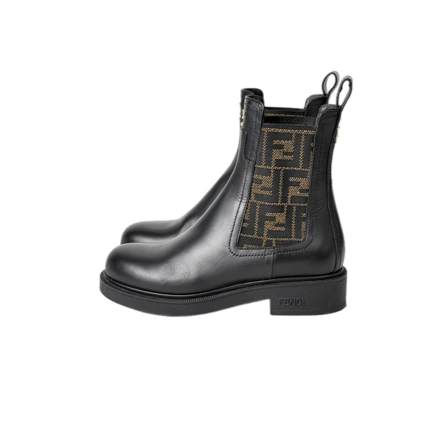 Fendi Filo Black Boots #38