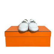Herms White Destin Loafers #35 - Jiaxyk