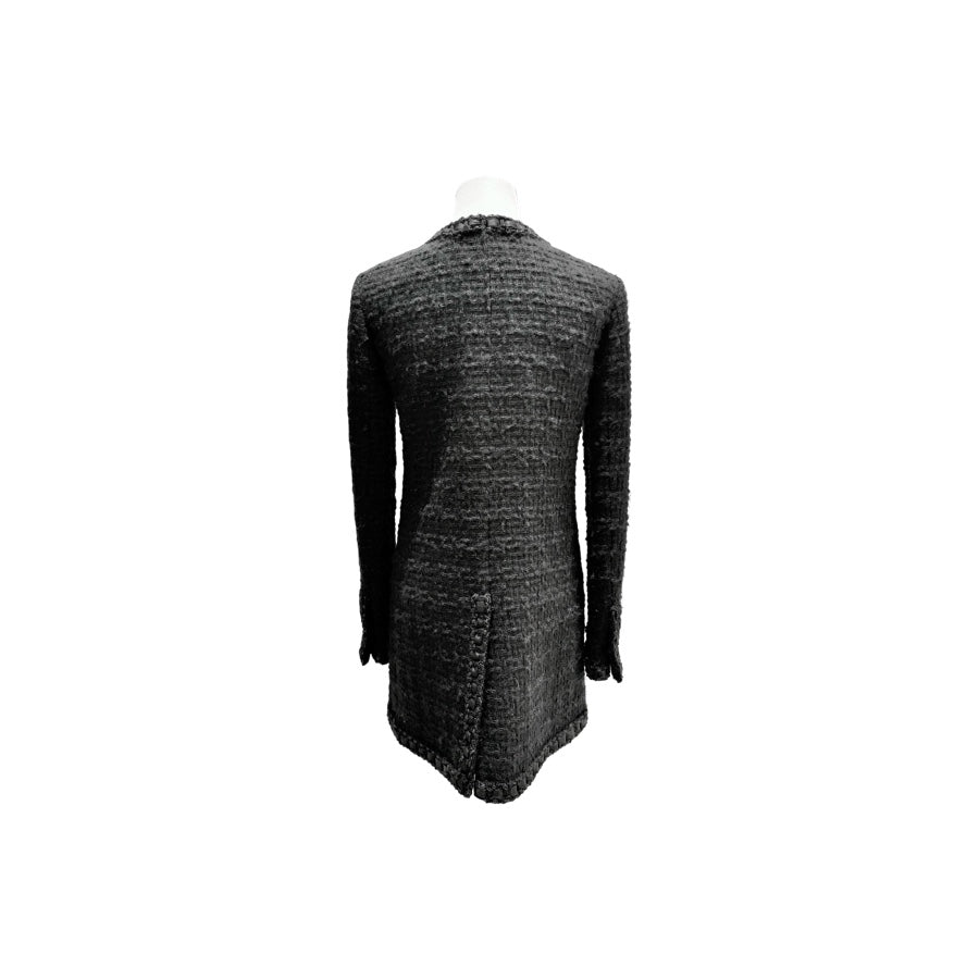 Chanel 16A Black Wool 4 pocket Jacket #34