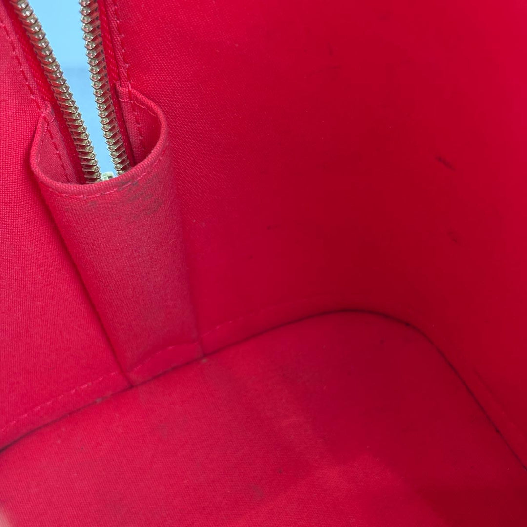Louis Vuitton Alma Pm Bag Red