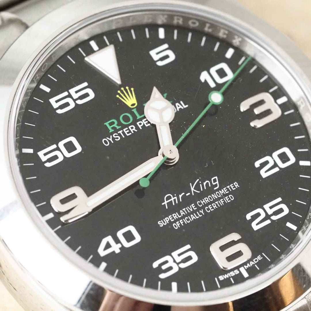 Rolex Air-king Steel Auto Watch