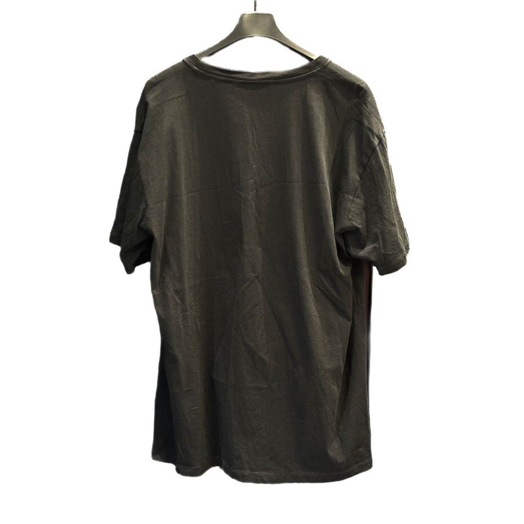 Gucci Logo Tiger Print T-Shirt in Black #L